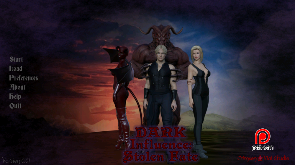 Dark Influence: Stolen Fate - Version 0.1